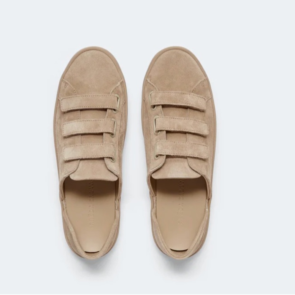 Freda Salvador Libby D’orsay Sneaker Stucco Suede, 7